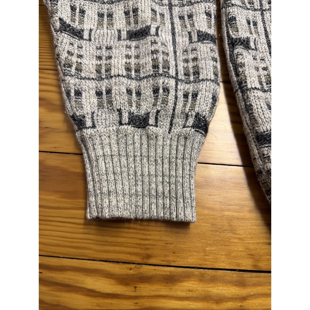 Vintage St Johns Bay Crewneck Knit Pullover Sweater Grandpa 90s Cotton Large - Picture 8 of 10